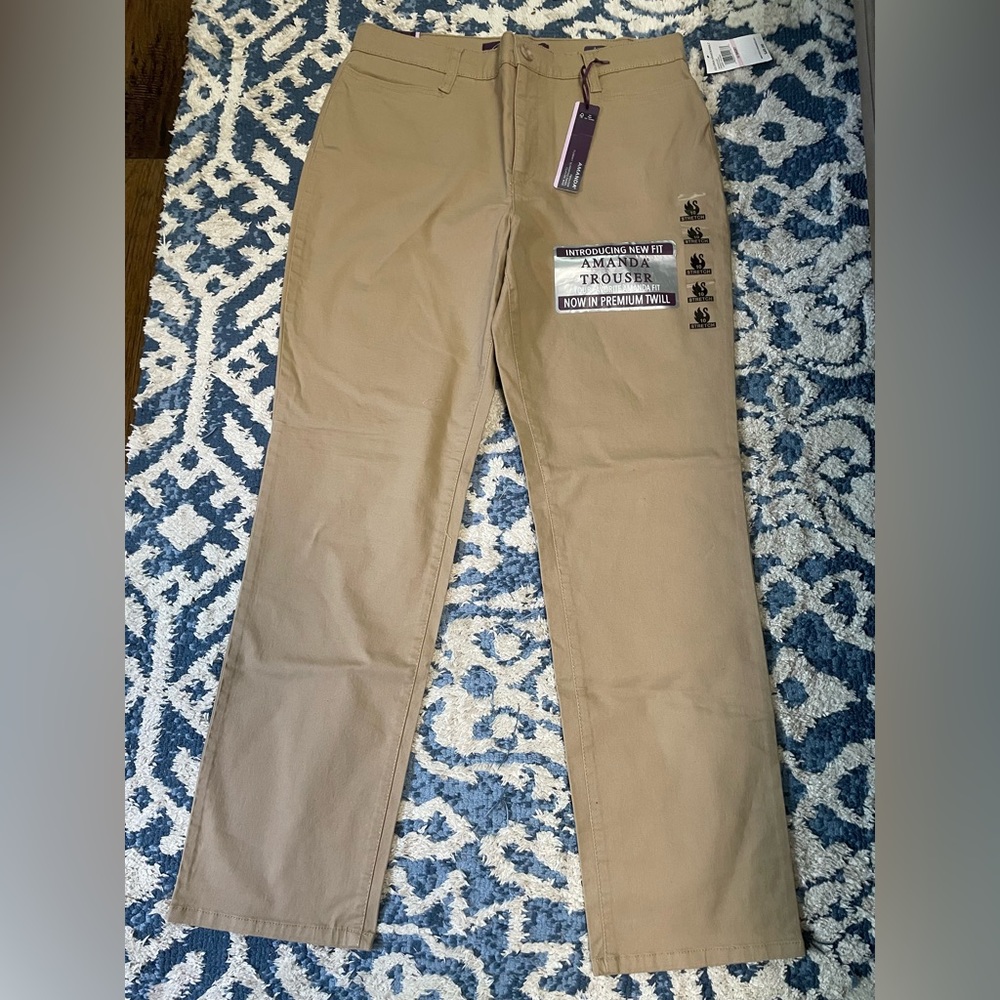 NWT Gloria Vanderbilt Amanda Trousers